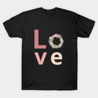 Flowers lover design gift for her who love floral design T-Shirt